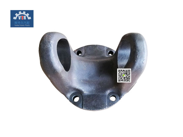 19036311062   传动轴凸缘叉  Drive shaft flange fork  SHACMAN  Special vehicle  57加长-165端面齿  Front drive axle drive shaft parts