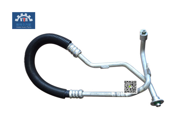 DZ14251845013 压缩机出管（HX-WP12)  Compressor outlet pipe  SHACMAN  F3000  X3000  Truck air conditioning system parts