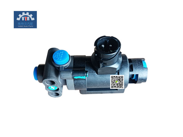 DZ9100716009    电磁阀-常开型  Solenoid valve - Normally open type  SHACMAN  Truck brake mechanism parts