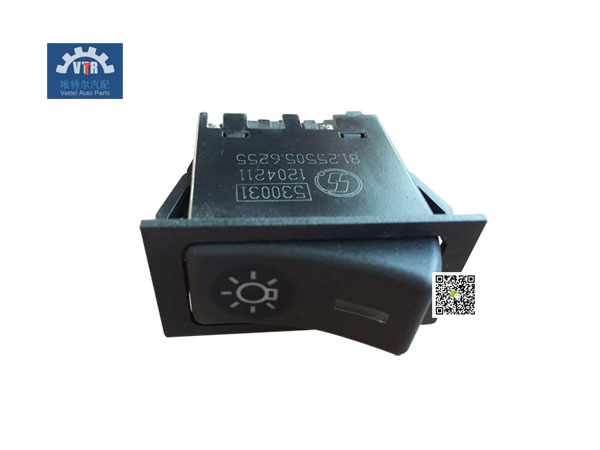 81.25505.6255 灯光翘板开关  Light warping switch  SHACMAN F2000 F3000